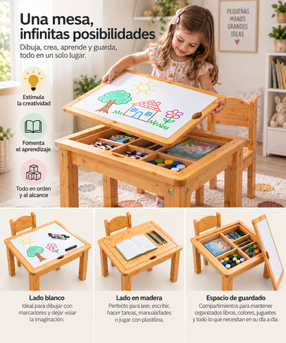Mesa Montessori Infantil NIDO