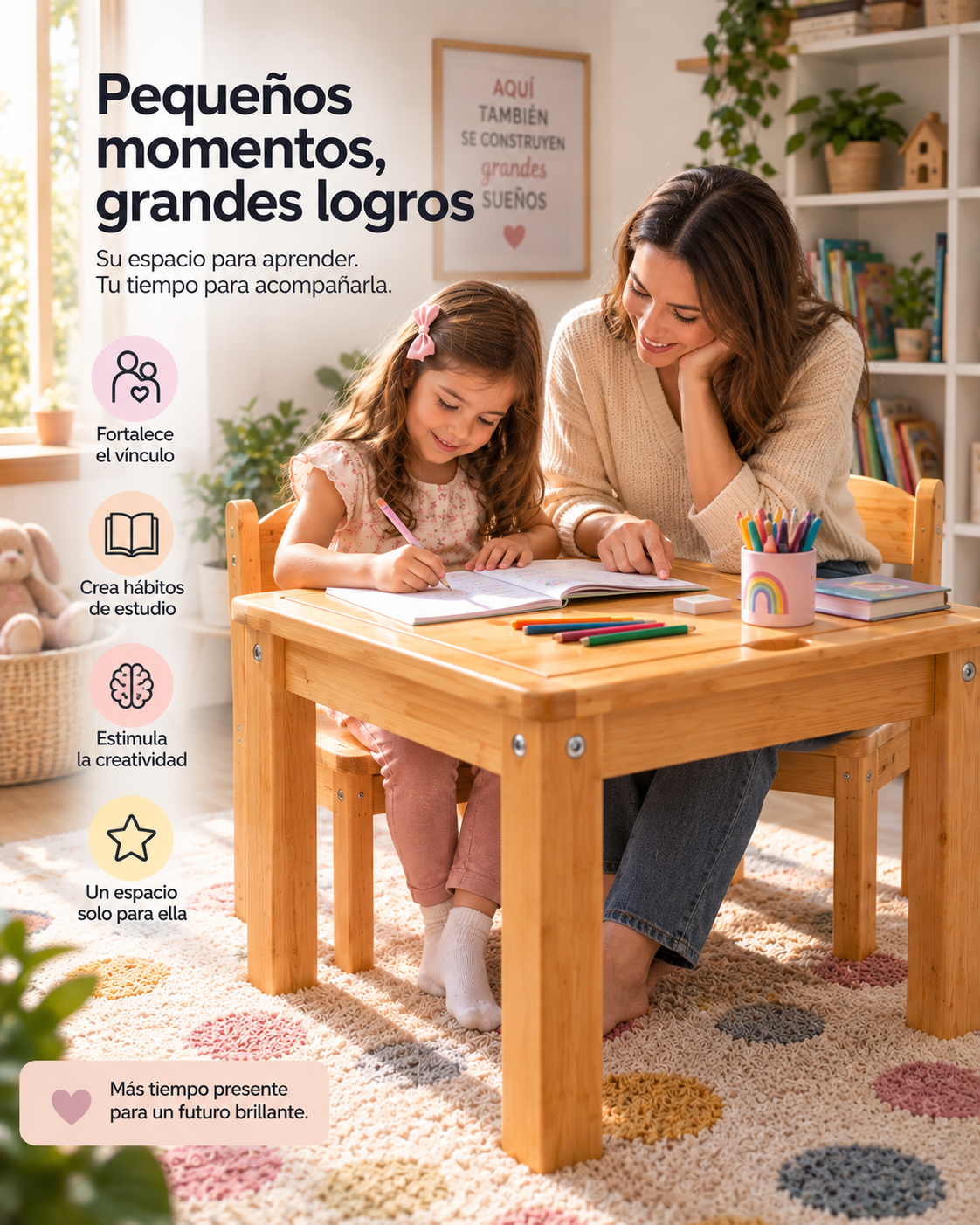 Mesa Montessori Infantil NIDO